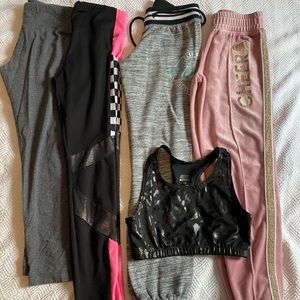 Bundle of size 10 justice pants + top